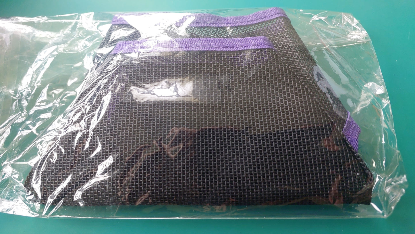 BLACK MESH WITH COLOURED BINDING FLY MASK
