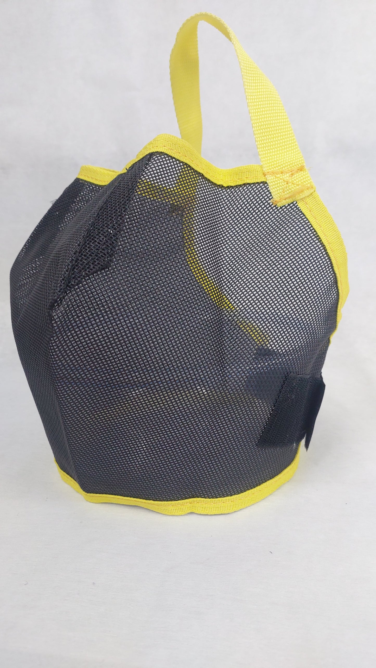 BLACK MESH WITH COLOURED BINDING FLY MASK