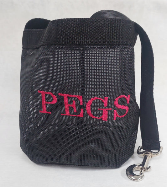 Embroidered Peg Bags